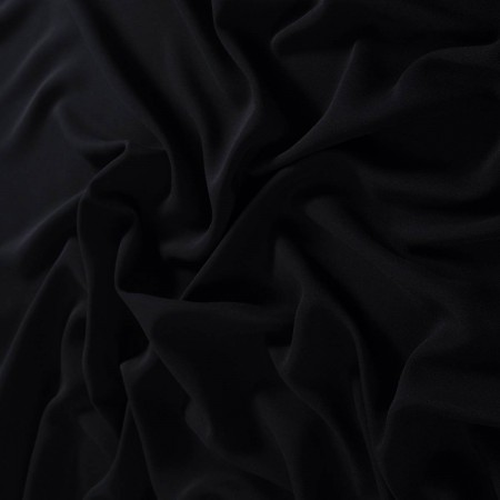 Verdi satin crêpe black