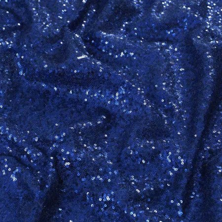 Blue irregular micro sequins