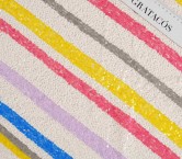 Multicolor rainbow sequins