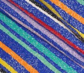 Rainbow sequins multicolor azul
