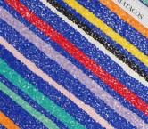 Rainbow sequins multicolor azul