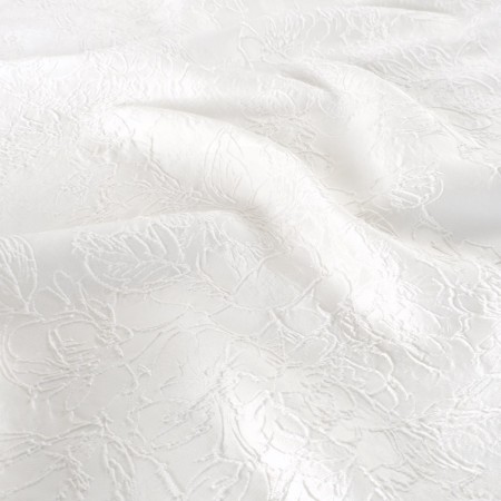 White jacquard