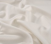 Jacquard tinto pezza blanco