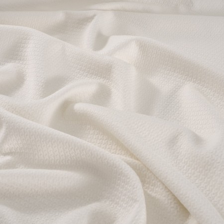 Jacquard tinto pezza blanco