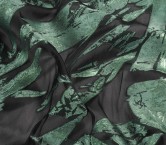 Jacquard lame verde